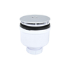 McAlpine ST douchebakafvoer compleet voor douchebak met gat 90mm - verticale afvoer 50mm - hoog 105mm - chroom 0520112