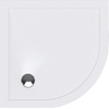 Bruynzeel Douchebak kwartrond 100x100x4cm wit SW385446 Bruynzeel Douchebak kwartrond 100x100x4cm wit SW385446