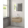 Bruynzeel Giro badmeubelset 75x49x46cm met spiegel bovenblad bardolino GA10861 Bruynzeel Giro badmeubelset 75x49x46cm met spiegel bovenblad bardolino GA10861