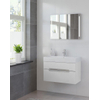 Bruynzeel Mino badmeubelset 80x56x38cm met spiegel mat wit GA10163 Bruynzeel Mino badmeubelset 80x56x38cm met spiegel mat wit GA10163