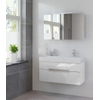 Bruynzeel Mino badmeubelset 100x56x38cm met spiegelkast glans wit GA10213 Bruynzeel Mino badmeubelset 100x56x38cm met spiegelkast glans wit GA10213