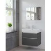 Bruynzeel Passo badmeubelset 75x69.8x46cm spiegel grafiet GA12131 Bruynzeel Passo badmeubelset 75x69.8x46cm spiegel grafiet GA12131