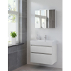 Bruynzeel Passo set de meubles avec armoire miroir et éclairage led 75cm blanc GA12061 Bruynzeel Passo set de meubles avec armoire miroir et éclairage led 75cm blanc GA12061