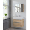 Bruynzeel Passo badmeubelset 75x69.8x46cm spiegelkast bardolino GA12076 Bruynzeel Passo badmeubelset 75x69.8x46cm spiegelkast bardolino GA12076