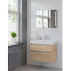 Bruynzeel Pinto Meuble avec miroir avec éclairage led 75cm bardolino GA12346 Bruynzeel Pinto Meuble avec miroir avec éclairage led 75cm bardolino GA12346