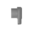 Slimtube bovenbocht 90gr. met rubber 40 32 cementkap GA68934