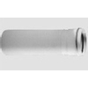 Ubbink Rolux pp extension d'évacuation des fumées 80 3000 blanc GA45376