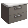 Sphinx Serie 365 wastafelonderkast 60x43.4x42 7cm met 2 laden kwartsgrijs GA24239 Sphinx Serie 365 wastafelonderkast 60x43.4x42 7cm met 2 laden kwartsgrijs GA24239