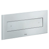 Viega Visign for style 12 bedieningsplaat helder glas lichtgrijs GA63645 Viega Visign for style 12 bedieningsplaat helder glas lichtgrijs GA63645
