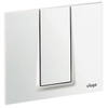 Viega Visign for style 14 urinoir bedieningsplaat wit GA23026