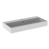 Bruynzeel Mino Composiet wastafel 80x10x38cm 8038 cm 1 kraangat wit GA10247 Bruynzeel Mino Composiet wastafel 80x10x38cm 8038 cm 1 kraangat wit GA10247