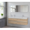 Bruynzeel Palitano badmeubelset 160x56.5x46cm spiegel bardolino GA10455 Bruynzeel Palitano badmeubelset 160x56.5x46cm spiegel bardolino GA10455
