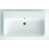 Bruynzeel Passo Keramische wastafel 75x13x46cm 75x46 cm zonder kraangat wit GA11882 Bruynzeel Passo Keramische wastafel 75x13x46cm 75x46 cm zonder kraangat wit GA11882