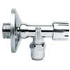 Bonfix hoekstopkraan 3/8 x 10 mm met roset chroom GA72735 Bonfix hoekstopkraan 3/8 x 10 mm met roset chroom GA72735