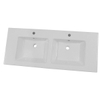 Royal Plaza Timothy meubelwastafel 121x51cm 2 kraangaten met overloop wit GA52150 Royal Plaza Timothy meubelwastafel 121x51cm 2 kraangaten met overloop wit GA52150