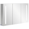 Villeroy en Boch My View spiegelkast met 2 deuren met geïntegreerde LED verlichting verticaal 120x75x17.3cm 1024982 Villeroy en Boch My View spiegelkast met 2 deuren met geïntegreerde LED verlichting verticaal 120x75x17.3cm 1024982