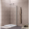 Royal Plaza Clever zijwand voor draaideur 90x195cm chroom profiel helder glas met Clean coating SW64006 Royal Plaza Clever zijwand voor draaideur 90x195cm chroom profiel helder glas met Clean coating SW64006