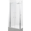 Novellini Young 2.0 porte de douche - 107x200cm - porte pivotante - 2 éléments - chromé mat SW93634