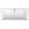 Villeroy et Boch Squaro Edge 12 Baignoire quaryl ovale 180x80cm avec pieds et vidage avec trop plein blanc 0942249 Villeroy et Boch Squaro Edge 12 Baignoire quaryl ovale 180x80cm avec pieds et vidage avec trop plein blanc 0942249