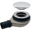 Geberit douchebakafvoer 40mm met deksel waterslot 30 mm chroom SW108569 Geberit douchebakafvoer 40mm met deksel waterslot 30 mm chroom SW108569