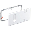 Geberit afdekplaat voor inbouw installatiebox met aansluitbocht wit SW278523 Geberit afdekplaat voor inbouw installatiebox met aansluitbocht wit SW278523