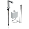 Geberit Brenta electronische wastafelkraan k+w voor netvoeding chroom SW108597 Geberit Brenta electronische wastafelkraan k+w voor netvoeding chroom SW108597