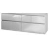 Bruynzeel Passo/Pinto Onderbouwkast dubbel 150x56.8x46cm glans wit GA12420 Bruynzeel Passo/Pinto Onderbouwkast dubbel 150x56.8x46cm glans wit GA12420