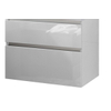 Bruynzeel Meuble sous lavabo 75x46cm blanc brillant GA12426 Bruynzeel Meuble sous lavabo 75x46cm blanc brillant GA12426