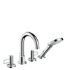 Axor Uno 3 Robinet de bain sur gorge 4 trous avec levier ouvert chrome SW99718 Axor Uno 3 Robinet de bain sur gorge 4 trous avec levier ouvert chrome SW99718