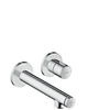 Axor Uno 3 select afdekset wand wastafelkraan 165 chroom SW99642 Axor Uno 3 select afdekset wand wastafelkraan 165 chroom SW99642