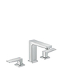 Hansgrohe Metropol 3-gats wastafelkraan 110 met push open chroom SW99960 Hansgrohe Metropol 3-gats wastafelkraan 110 met push open chroom SW99960