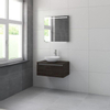 Bruynzeel Giro badmeubelset 75x49x46cm met spiegel verlichting bovenblad gladstone SW107768 Bruynzeel Giro badmeubelset 75x49x46cm met spiegel verlichting bovenblad gladstone SW107768