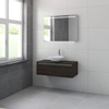 Bruynzeel Giro badmeubelset 100x49x46cm met spiegel verlichting bovenblad gladstone SW107764 Bruynzeel Giro badmeubelset 100x49x46cm met spiegel verlichting bovenblad gladstone SW107764