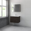 Bruynzeel Matera badmeubelset 80x56.5x50cm met spiegelkast gladstone SW107860 Bruynzeel Matera badmeubelset 80x56.5x50cm met spiegelkast gladstone SW107860