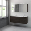 Bruynzeel Matera badmeubelset dubbele kom 150x56.5x50cm met spiegelkast gladstone SW107852 Bruynzeel Matera badmeubelset dubbele kom 150x56.5x50cm met spiegelkast gladstone SW107852