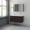 Bruynzeel Matera badmeubelset dubbele kom 120x56.5x50cm met spiegelkast gladstone SW107849 Bruynzeel Matera badmeubelset dubbele kom 120x56.5x50cm met spiegelkast gladstone SW107849