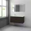 Bruynzeel Matera Meuble avec miroir avec éclairage 120cm 1 trou pour robinet gladstone oak SW107840 Bruynzeel Matera Meuble avec miroir avec éclairage 120cm 1 trou pour robinet gladstone oak SW107840
