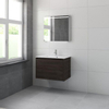 Bruynzeel Matera badmeubelset 80x56.5x50cm met spiegel verlichting gladstone SW107844 Bruynzeel Matera badmeubelset 80x56.5x50cm met spiegel verlichting gladstone SW107844