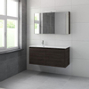 Bruynzeel Matera badmeubelset kom links 120x56.5x50cm met spiegelkast gladstone SW107854 Bruynzeel Matera badmeubelset kom links 120x56.5x50cm met spiegelkast gladstone SW107854