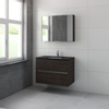 Bruynzeel Miko badmeubelset 91x66.5x51cm met spiegelkast gladstone SW107873 Bruynzeel Miko badmeubelset 91x66.5x51cm met spiegelkast gladstone SW107873
