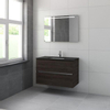 Bruynzeel Miko badmeubelset 101x66.5x51cm met spiegel verlichting gladstone SW107877 Bruynzeel Miko badmeubelset 101x66.5x51cm met spiegel verlichting gladstone SW107877