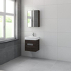 Bruynzeel Mino badmeubelset 50x56x38cm met spiegelkast gladstone SW107915 Bruynzeel Mino badmeubelset 50x56x38cm met spiegelkast gladstone SW107915