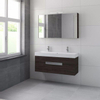 Bruynzeel Mino badmeubelset 120x56x38cm met spiegelkast gladstone SW107913 Bruynzeel Mino badmeubelset 120x56x38cm met spiegelkast gladstone SW107913