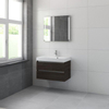 Bruynzeel Palitano badmeubelset 80x56.5x46cm spiegel met verlichting gladstone SW107956 Bruynzeel Palitano badmeubelset 80x56.5x46cm spiegel met verlichting gladstone SW107956