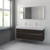 Bruynzeel Passo badmeubelset 150x69.8x46cm spiegel dubbele kom gladstone SW107974 Bruynzeel Passo badmeubelset 150x69.8x46cm spiegel dubbele kom gladstone SW107974
