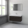 Bruynzeel Roma badmeubelset 120x60.5x46cm met spiegel verlichting glans wit SW108019 Bruynzeel Roma badmeubelset 120x60.5x46cm met spiegel verlichting glans wit SW108019