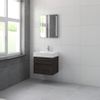 Bruynzeel Roma badmeubelset 60x60.5x46cm met spiegel verlichting gladstone SW108027 Bruynzeel Roma badmeubelset 60x60.5x46cm met spiegel verlichting gladstone SW108027