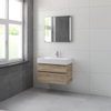 Bruynzeel Roma badmeubelset 80x60.5x46cm met spiegel verlichting bardolino SW107410 Bruynzeel Roma badmeubelset 80x60.5x46cm met spiegel verlichting bardolino SW107410