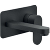 Royal Plaza Olger robinet lavabo encastrable bec 17cm noir mat SW156627 Royal Plaza Olger robinet lavabo encastrable bec 17cm noir mat SW156627