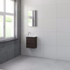 Bruynzeel Pocco Fonteinmeubelset 41x50x22cm met spiegel verlichting gladstone SW108006 Bruynzeel Pocco Fonteinmeubelset 41x50x22cm met spiegel verlichting gladstone SW108006